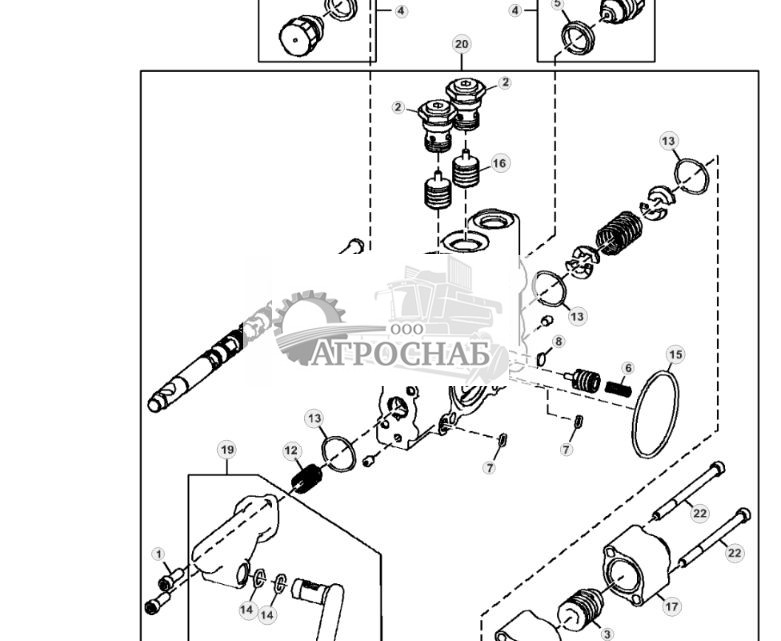 Секция правого клапана вспомогательного оборудования без плавающего режима, стандартные органы управления - ST3621 479.jpg